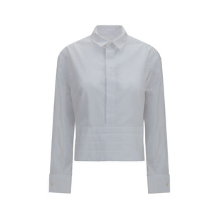 Sacai White Cotton Dress Shirt