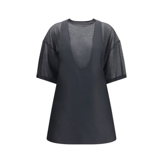 Balenciaga Black Wool Oves Aries Casual Dress