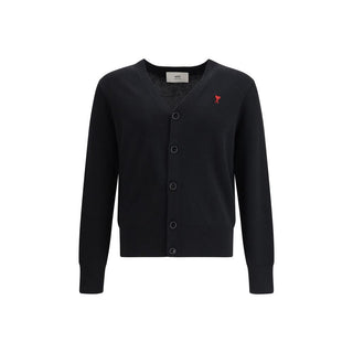 Ami Paris Ami de Coeur Wool Cardigan