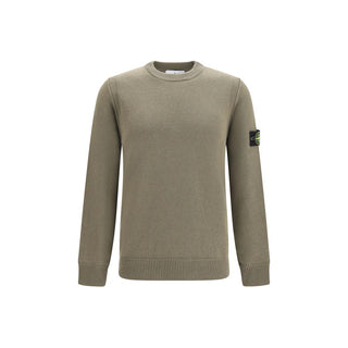Stone Island Bicolor Cotton Sweatshirt