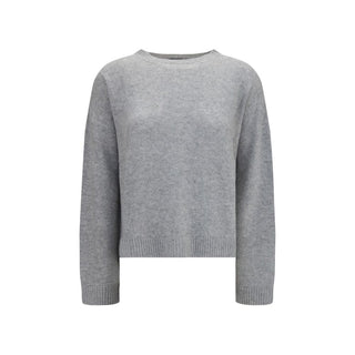 Fabiana Filippi Gray Cashmere Sweatshirt
