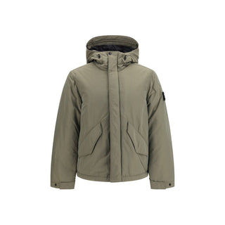 Stone Island Bicolor Polyester Shell Jacket