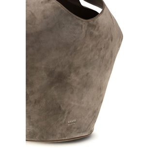Khaite Beige Calf Leather Shoulder Bag