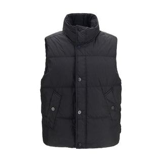 Stone Island Black Goose Down Sleeveless Jacket