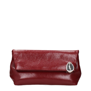 Jil Sander Vintage-Effect Leather Clutch