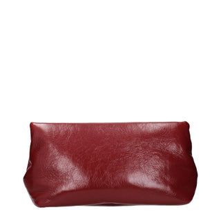 Jil Sander Vintage-Effect Leather Clutch