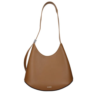 Jil Sander Eldorado Leather Shoulder Bag