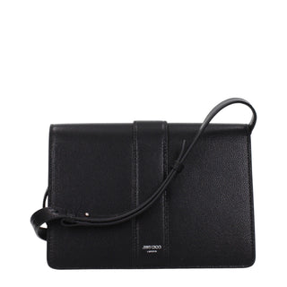 Jimmy Choo Black Leather Crossbody Bag