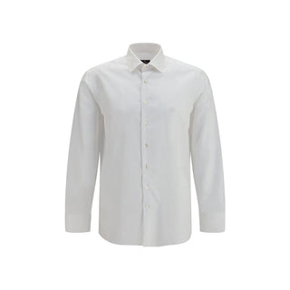 Etro White Cotton Dress Shirt