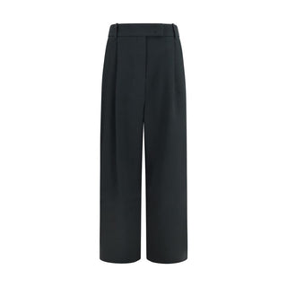 Giorgio Armani High-Waisted Silk Trousers