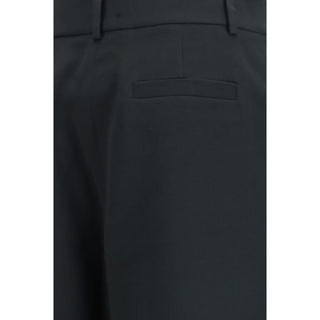 Giorgio Armani High-Waisted Silk Trousers