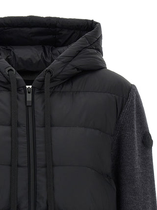 Moncler Gray Polyamide Cardigan