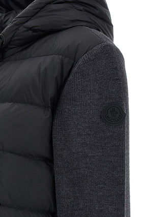 Moncler Gray Polyamide Cardigan