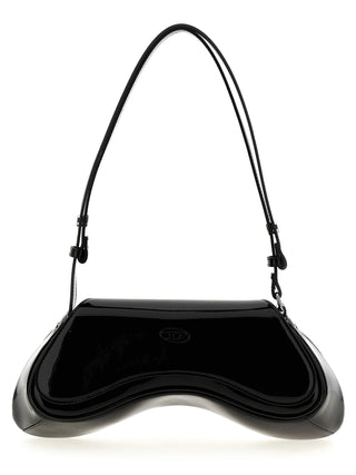 Diesel Black Polyethylene Shoulder Bag