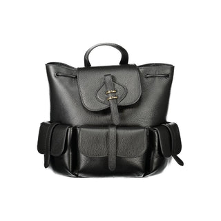 Coccinelle Nero Leather Women's Backpack