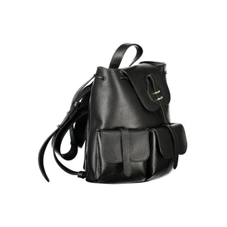 Coccinelle Nero Leather Women's Backpack