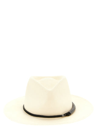 Brunello Cucinelli Beige Polyamide Fedora
