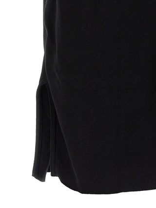 Rick Owens Black Cotton Bermuda Shorts