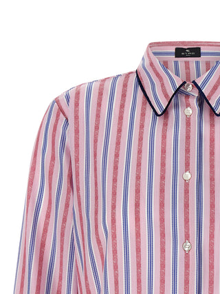 Etro Multicolor Cotton Blouse