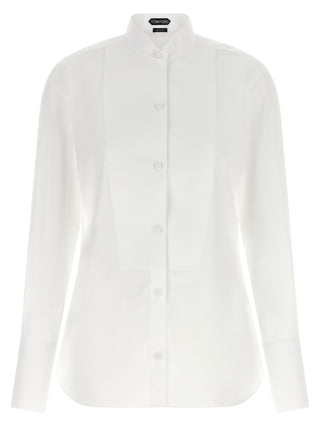 Tom Ford White Cotton Blouse
