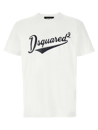 Dsquared² White Cotton T-Shirt