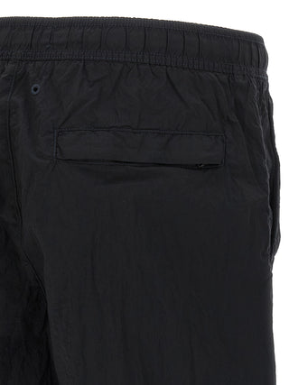 Stone Island Blue Polyamide Swim Shorts