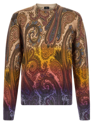 Etro Multicolor Wool Cardigan