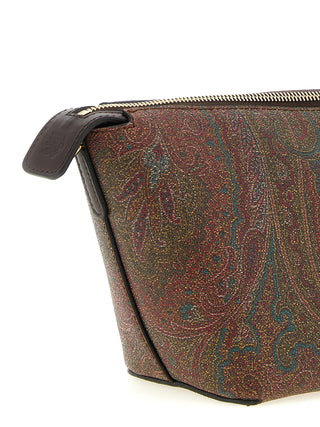 Etro Brown Cotton Crossbody Bag
