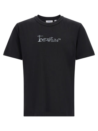 Off-White Black Cotton T-Shirt