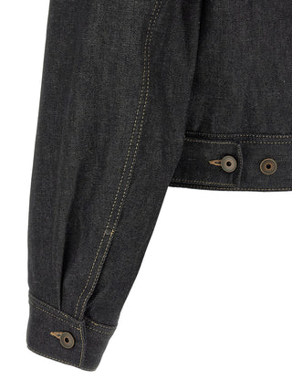 Lemaire Blue Cotton Denim Jacket
