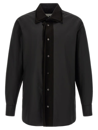 Maison Margiela Black Cotton Blouse