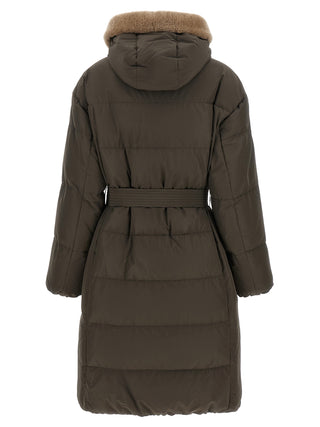 Brunello Cucinelli Bicolor Cotton Coat