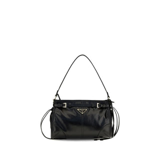Prada Black Calf Leather Handbag