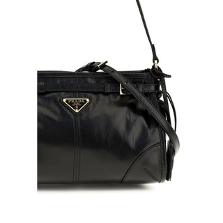 Prada Black Calf Leather Handbag