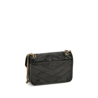 Saint Laurent Niki Mini Leather Shoulder Bag