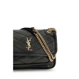 Saint Laurent Niki Mini Leather Shoulder Bag