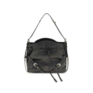 Givenchy Black Calf Leather Backet Bag