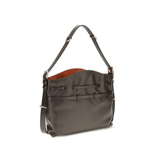 Givenchy Brown Calf Leather Backet Bag