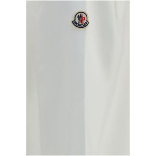 Moncler White Cotton Sweatshirt