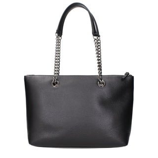 Jimmy Choo Medium Logo Leather Shoulder Bag