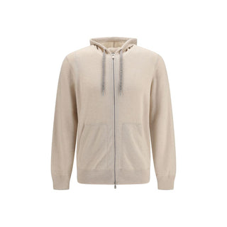 Brunello Cucinelli Cashmere Zip-Up Hoodie