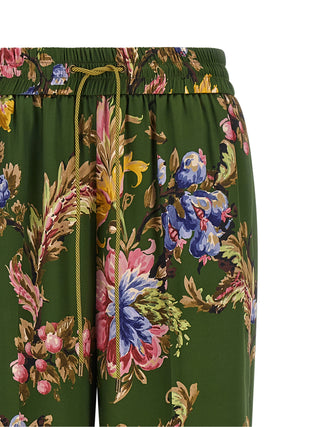 Etro Bicolor Polyester Casual Pants