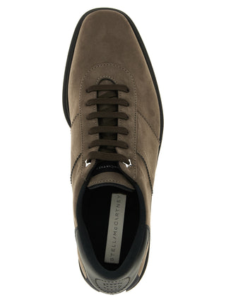 Stella McCartney Sneak-Elyse Alter Suede Platform Sneakers
