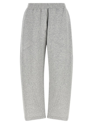 Brunello Cucinelli Gray Cotton Athletic Pants