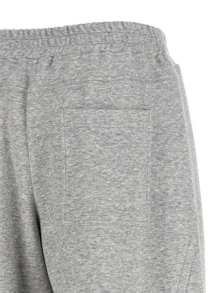 Brunello Cucinelli Gray Cotton Athletic Pants