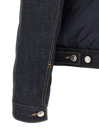 Dsquared² Blue Cotton Denim Jacket