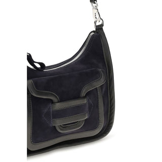 Pierre Hardy Black Calf Leather Shoulder Bag