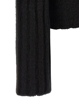 Rick Owens Black Cashmere Cardigan