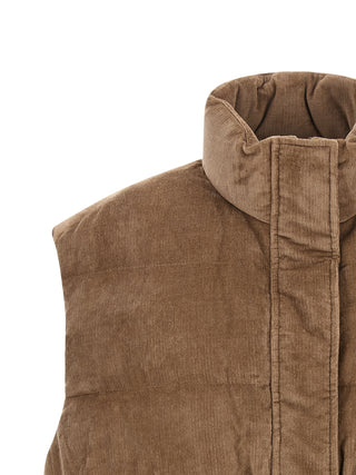 Brunello Cucinelli Padded Corduroy Vest