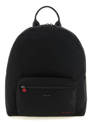 Kiton Black Polyamide Backpack